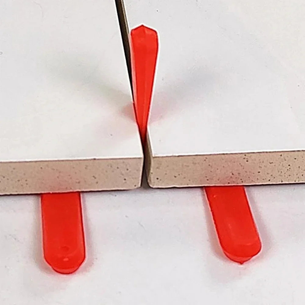 100pcs Plastic Tile Wedge Spac - Ceramic Tile Floor のレビューと価格