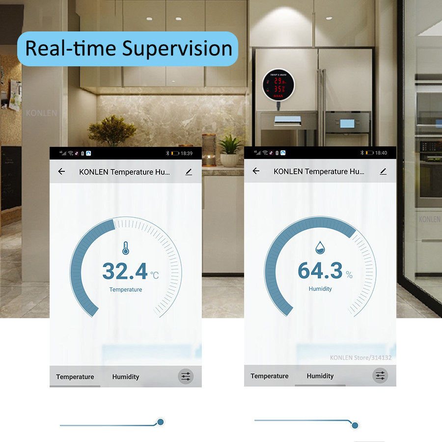 Tuya WIFI Temperature Humidity - Digital Hygrometer Probe のレビューと価格
