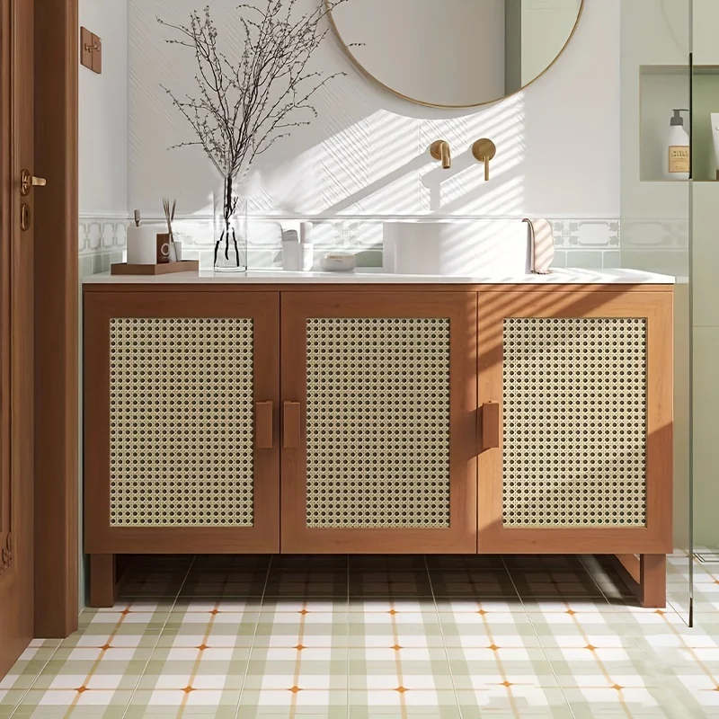 45cm Retro Rattan Pattern Self - Pvc Panel Background のレビューと価格