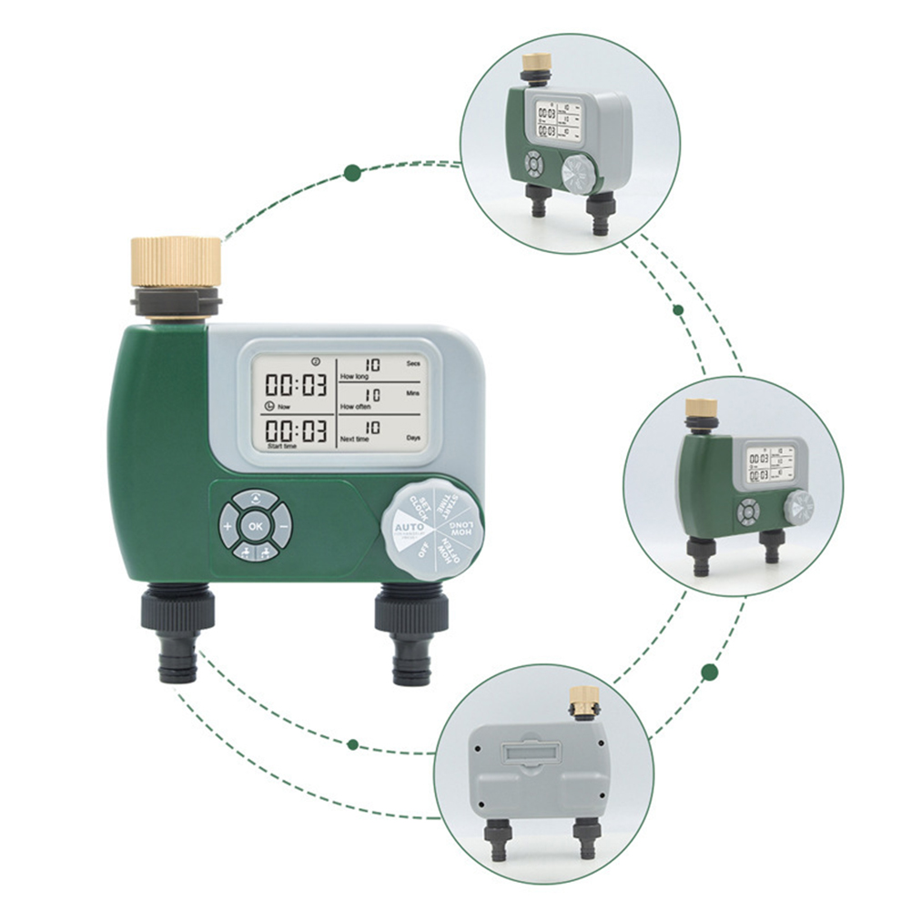 Electronic Garden Hose Water T - Timer Dual Outlet のレビューと価格