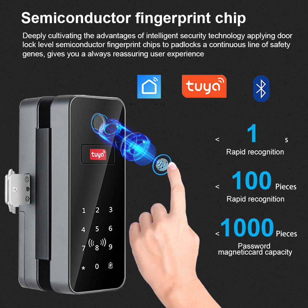 Bluetooth Electronic Glass LOC - Glass Door Hinge のレビューと価格