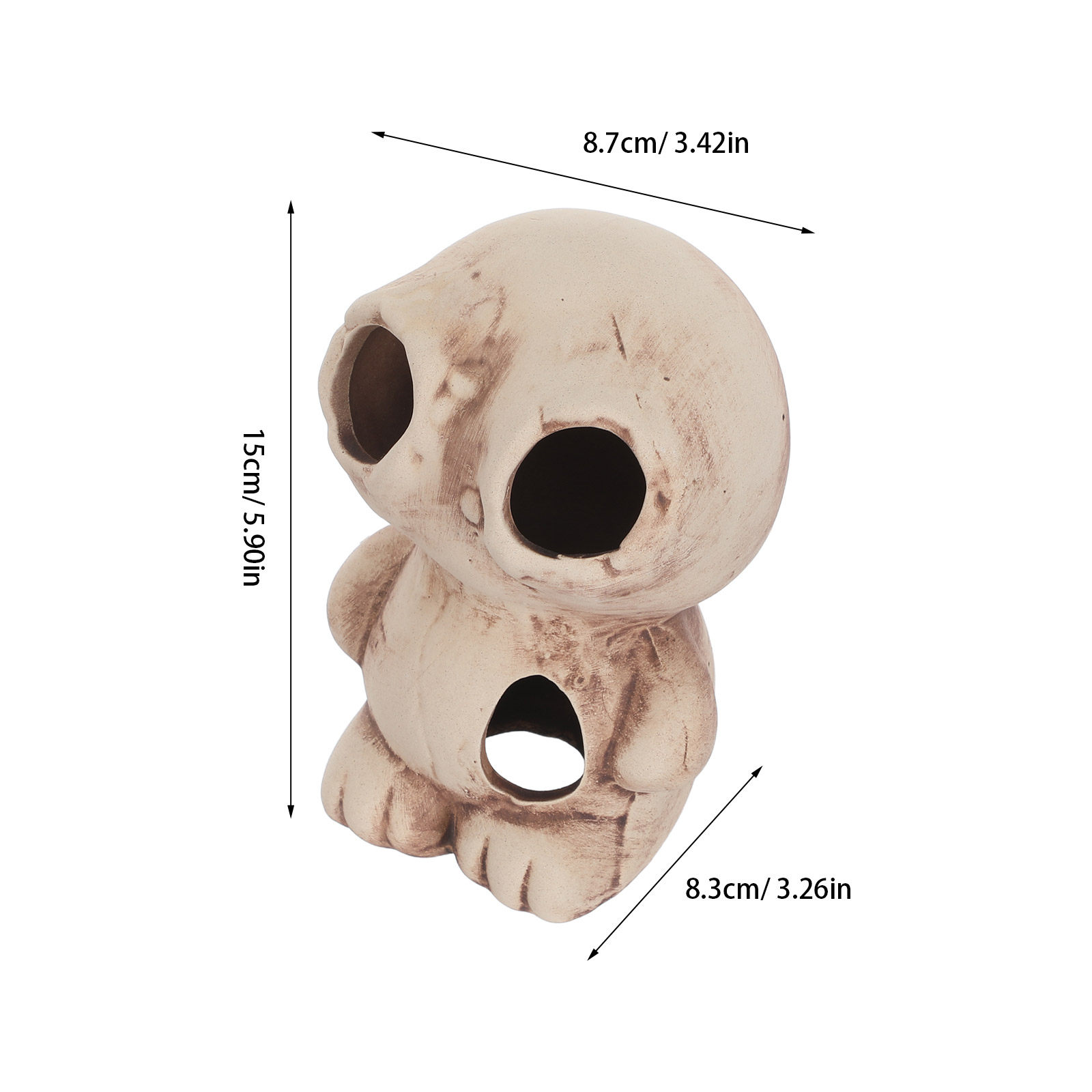 Aquarium Shrimp Shelter House  - Hide Cave Ceramic のレビューと価格