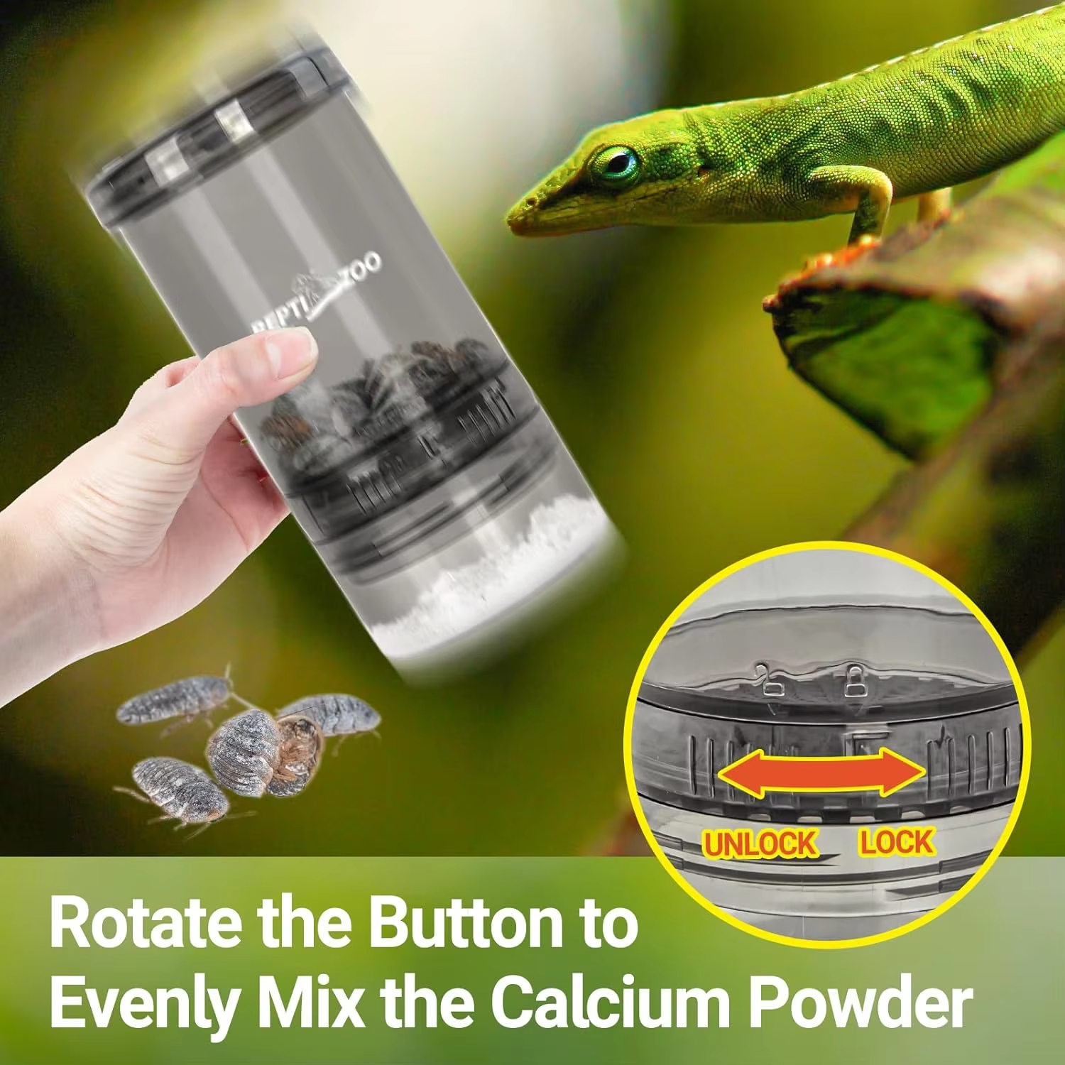 Reptile Calcium Powder Mixing  - Calcium Powder Reptile のレビューと価格