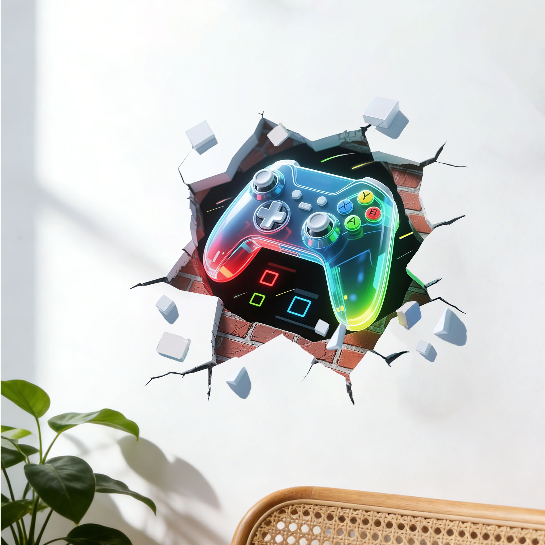 Game Controller Decal for Boys - Pvc Panel Background のレビューと価格