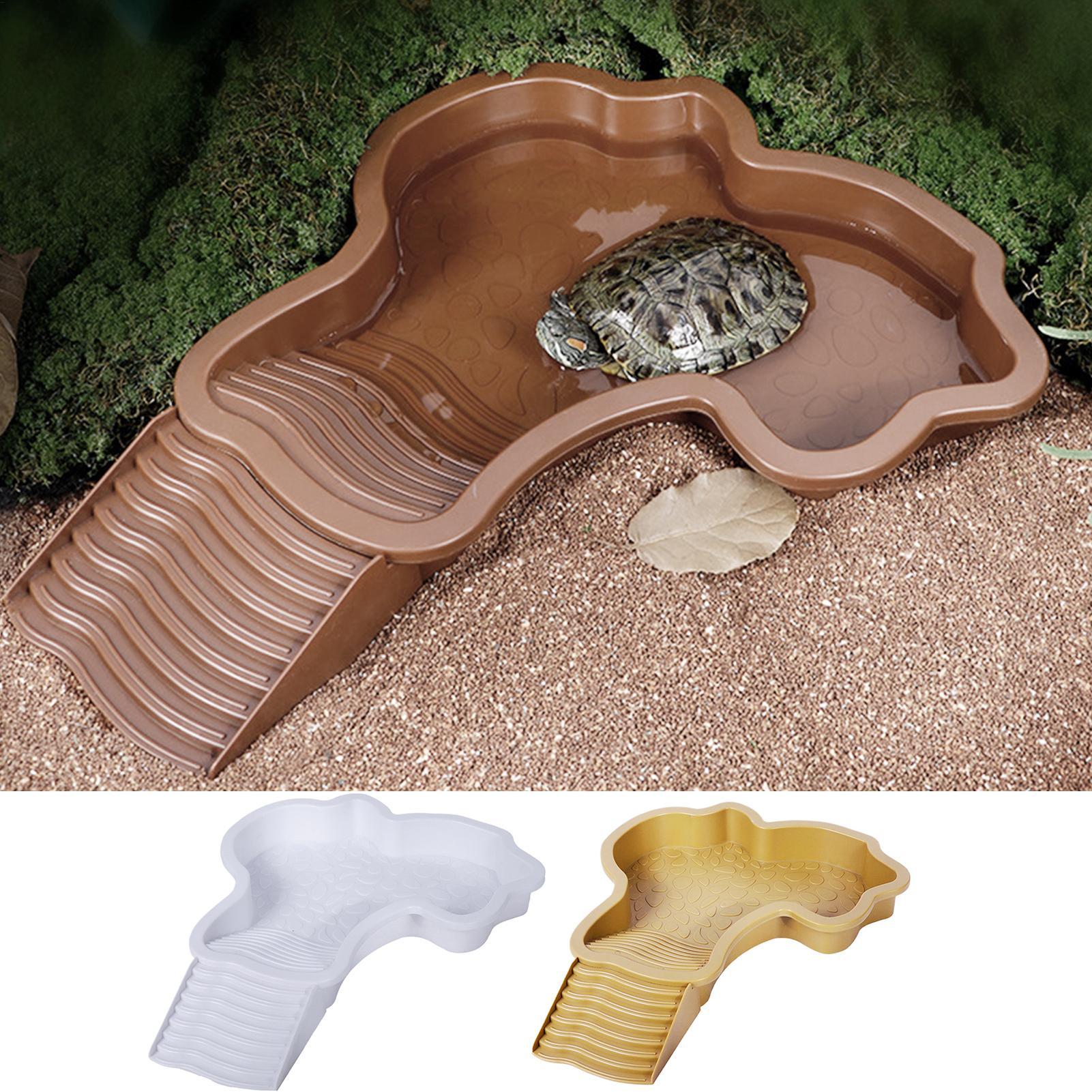 Reptile Bathing Pool with Ramp - Water Dish Reptile のレビューと価格