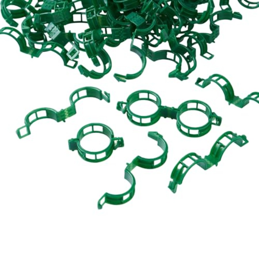 100 Pcs Plant Support Clips Pl - Vine Climbing Plastic のレビューと価格