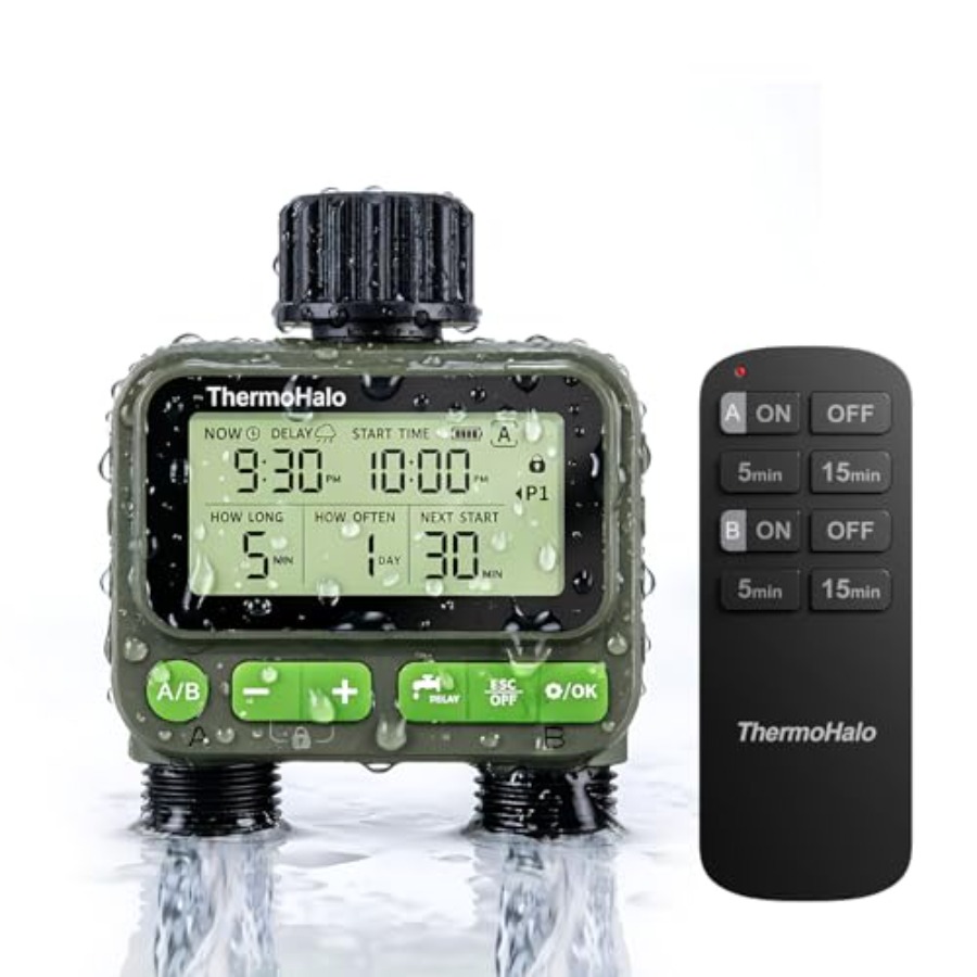 Smart Sprinkler Timer for Lawn - Timer Dual Outlet のレビューと価格