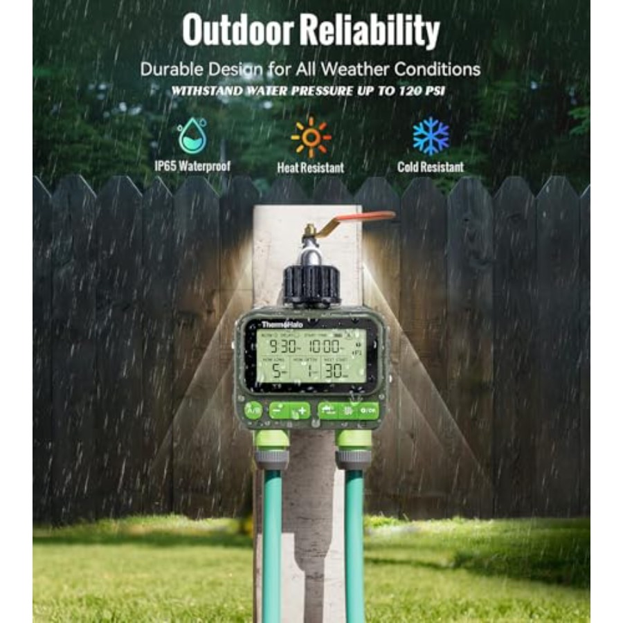 Smart Sprinkler Timer for Lawn - Timer Dual Outlet のレビューと価格