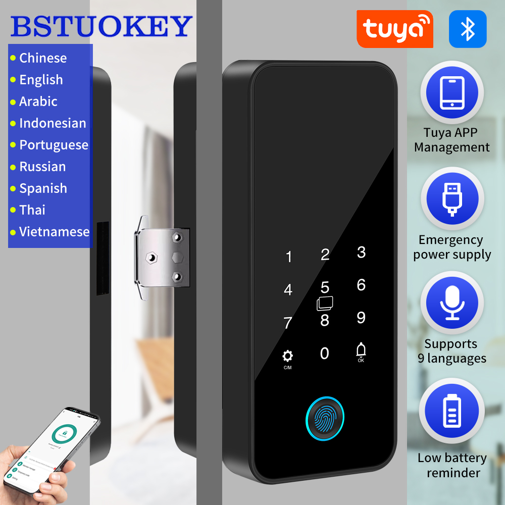 Tuya Smart Life Bluetooth Glas - Glass Door Hinge のレビューと価格