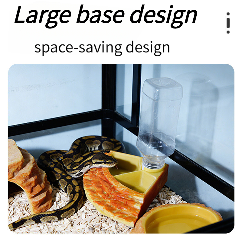 2 in 1 Reptile Water Cup Feede - Water Dish Reptile のレビューと価格