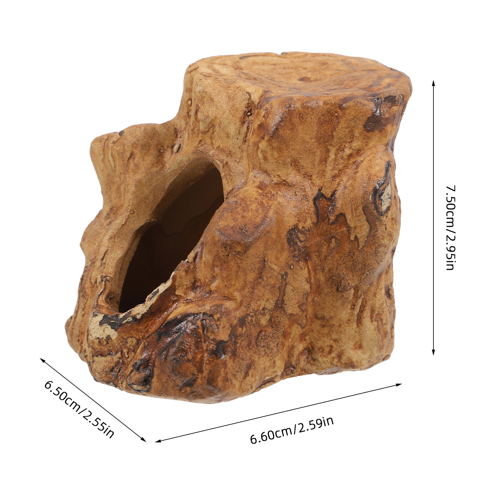 Pleco Caves for Aquarium Fish  - Hide Cave Ceramic のレビューと価格
