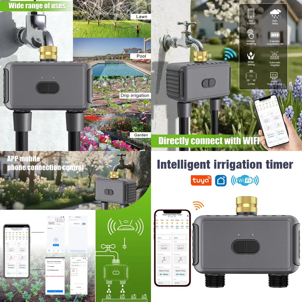 WAP01 WiFi APP Control Dual Ho - Timer Dual Outlet のレビューと価格