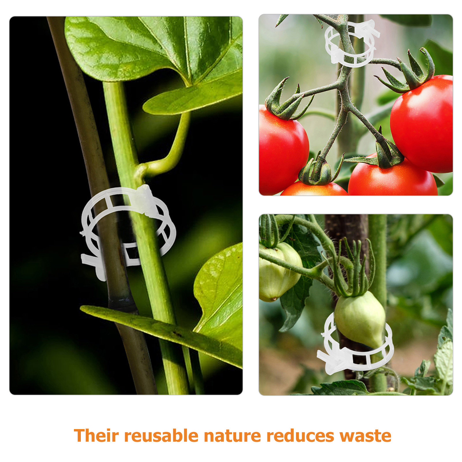 400Pcs Tomato Clips Plastic Ve - Vine Climbing Plastic のレビューと価格