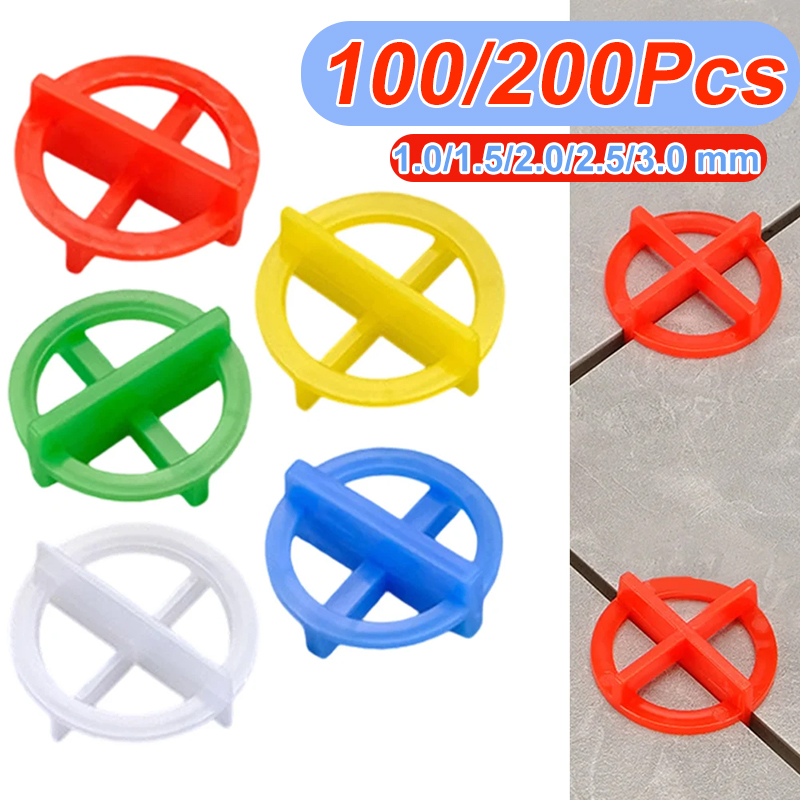 100/200Pcs Porcelain Tile Spac - Ceramic Tile Floor のレビューと価格