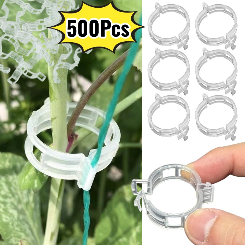500Pcs Plastic Plant Support C - Vine Climbing Plastic のレビューと価格