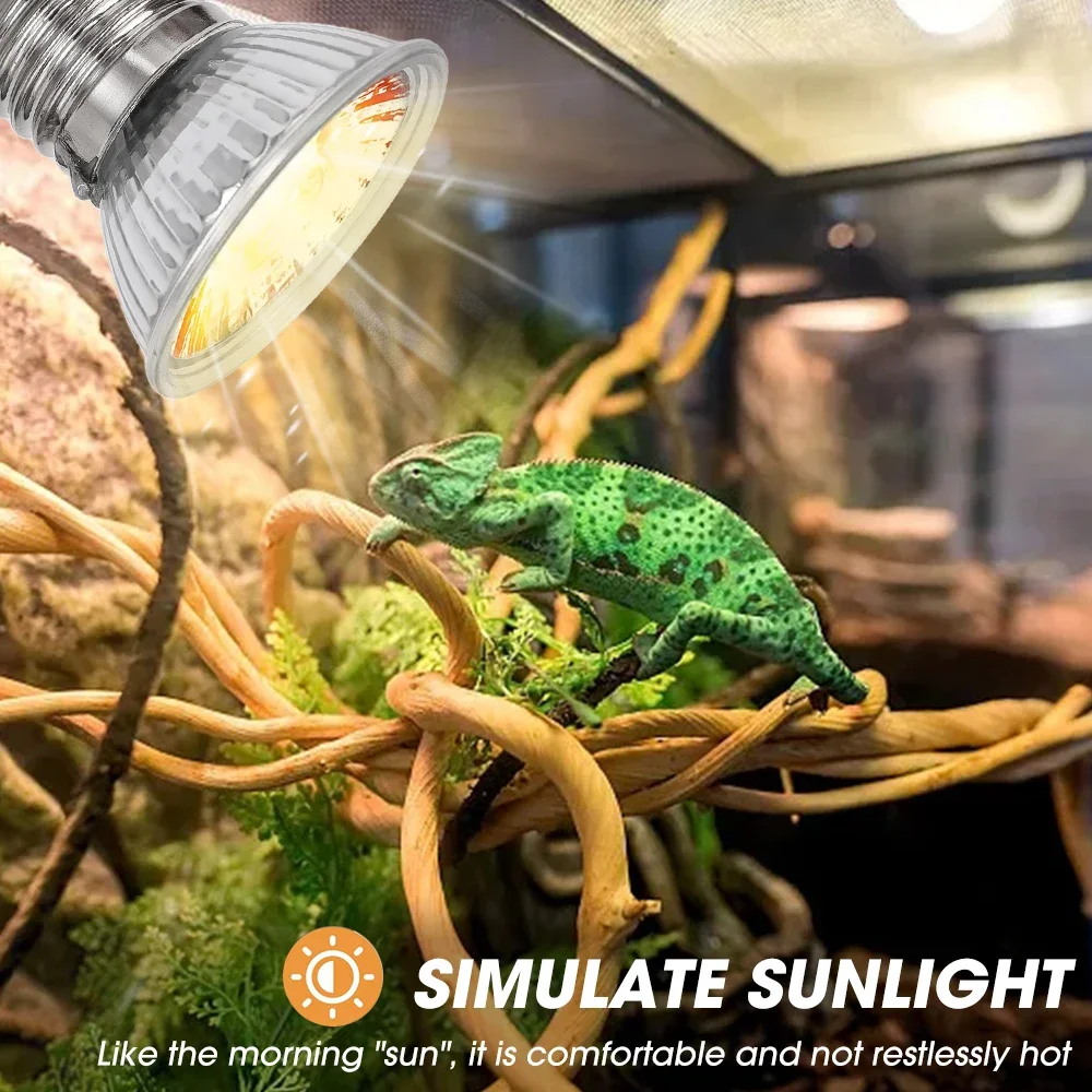 25/50/75W UVB Reptile Lamp Bul - Calcium Powder Reptile のレビューと価格