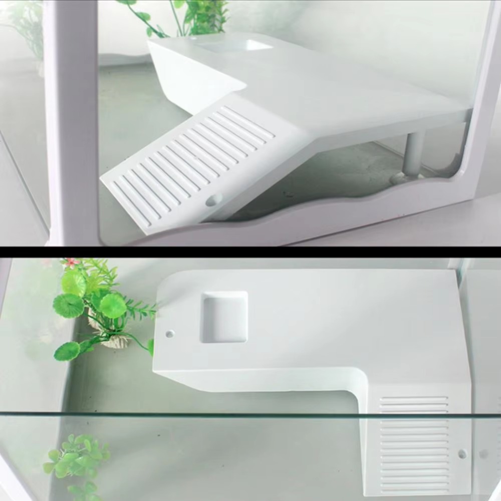 Water Land Slope Box Feeding C - Water Dish Reptile のレビューと価格