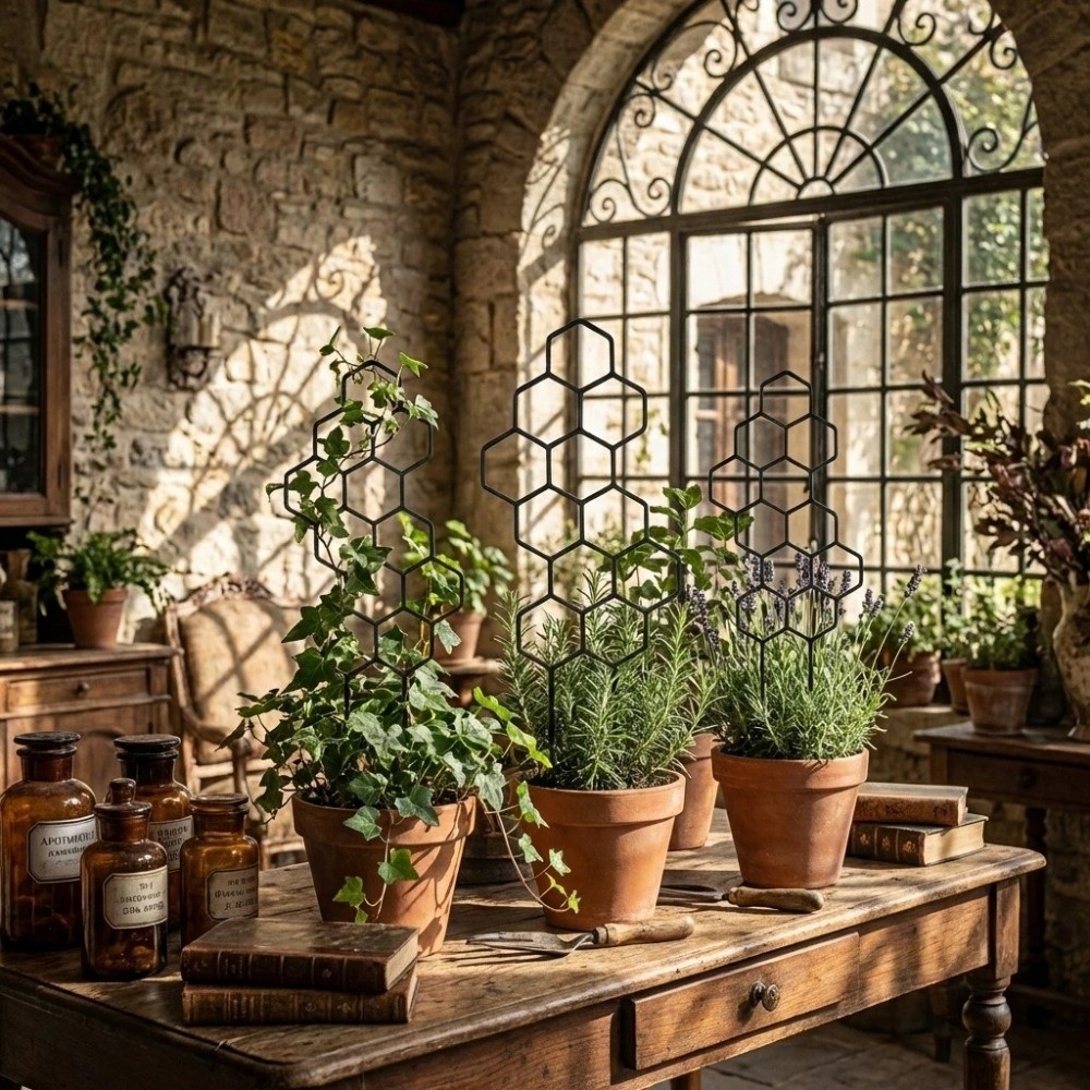 Honeycomb Design Plant Trellis - Vine Climbing Plastic のレビューと価格